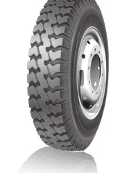 LL89 bias light truck tyre with block tread pattern and reinforced sidewall