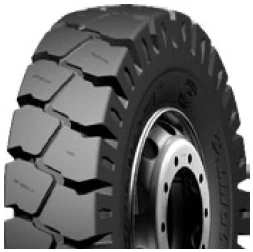 LP401(IND-4) bias port tyre with wide tread blocks and extra deep tread pattern
