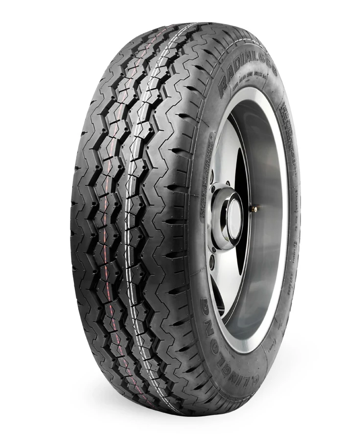 RADIAL666 light truck radial tyre with directional rib tread pattern for van and light commercial use