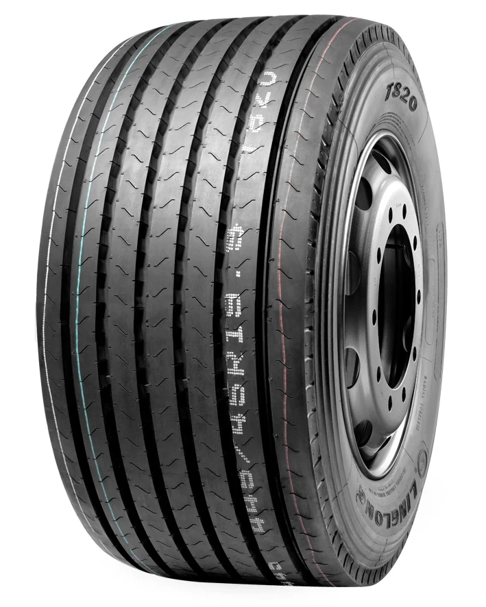 T820-Regional radial truck tyre in 305/70R19.5 size with block tread pattern and standard sidewall