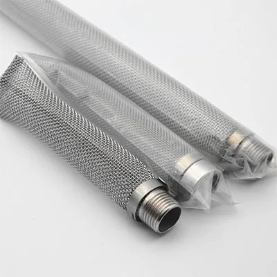 Bazooka screen tube produced by Wodong Wire Mesh Products in Anping China