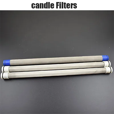 Candle filter element produced by Wodong Wire Mesh Products in Anping China