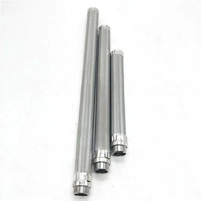 Candle Filter Element manufactured by Wodong in Anping China