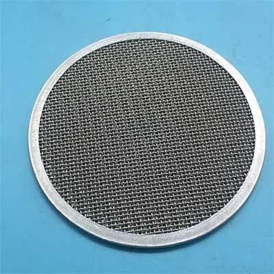 Filter disc produced by Wodong Wire Mesh Products in Anping China