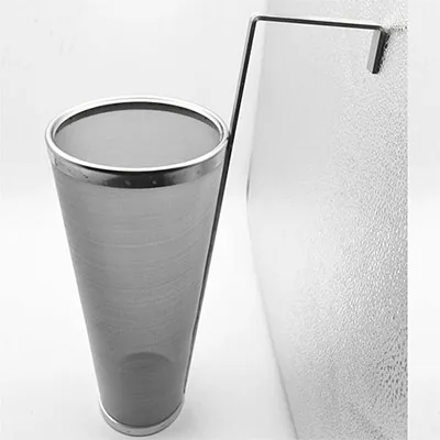 Grain filter basket produced by Wodong Wire Mesh Products in Anping China