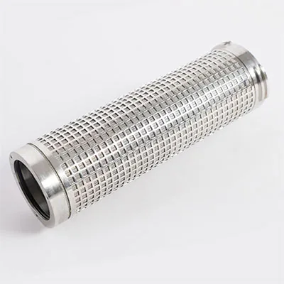 Stainless steel filter cartridge produced by Wodong Wire Mesh Products in Anping China
