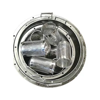 Stainless steel restrainer baskets produced by Wodong