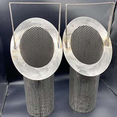 Strainer basket produced by Wodong Wire Mesh Products in Anping China
