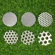 Perforated metal thumbnail