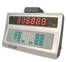Plastic truck scale indicator