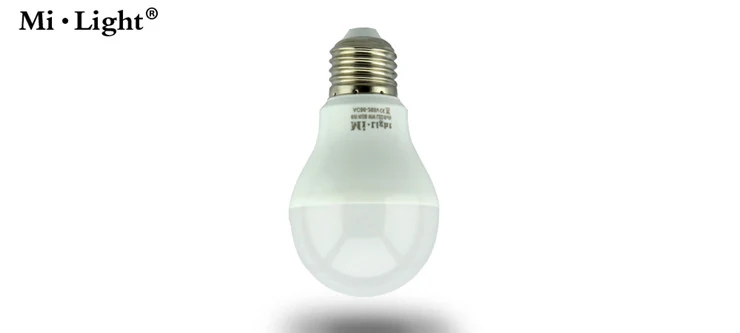6W RGBW Smart WiFi LED Bulb 100x57mm - detail view