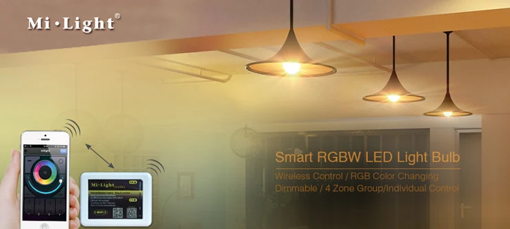 9W RGBW Smart WiFi LED Bulb - packaging