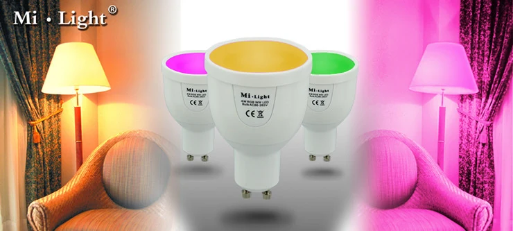 4W RGBW Smart WiFi LED Bulb - application example