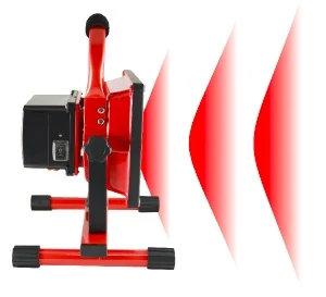20W Rechargeable Emergency LED Flood Light - detail view