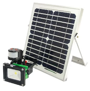 10W PIR Rechargeable LED Flood Light - packaging