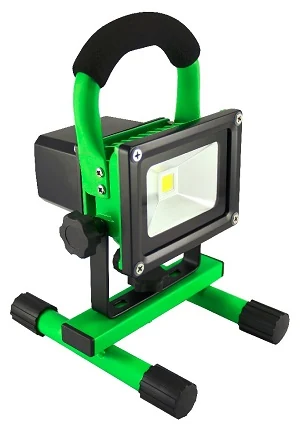 10W Dimmable Rechargeable LED Flood Light - detail view