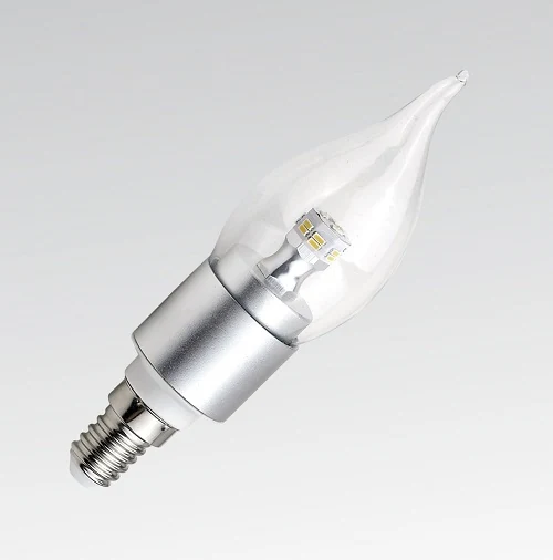 4W LED Flame Tip Bulb E14 from C&R Group