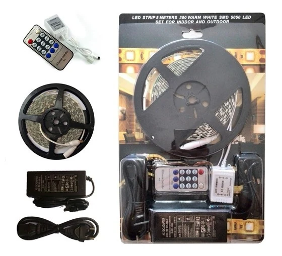 Blister Packed White LED Strip Light Kit from C&R Group