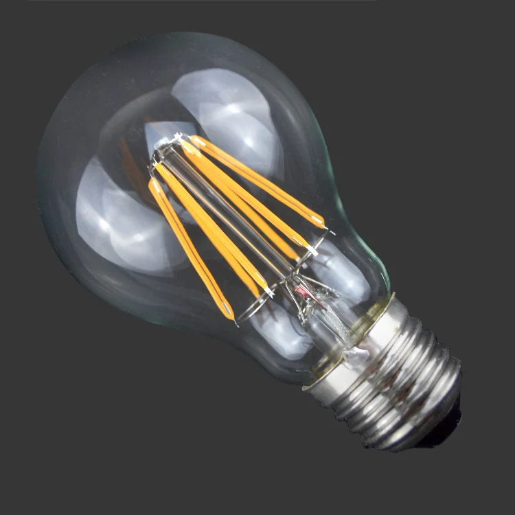 6W LED Filament Globe Bulb E26 610-720lm from C&R Group