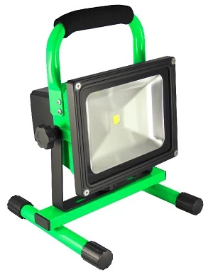 20W Dimmable Rechargeable LED Flood Light - detail view