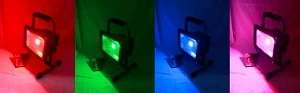 20W RGB Rechargeable LED Flood Light - packaging