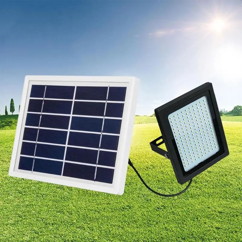 150 LED Solar Motion Sensor Wall Light - application example