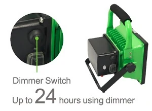 20W Dimmable 24-Hour Rechargeable LED Flood Light - packaging