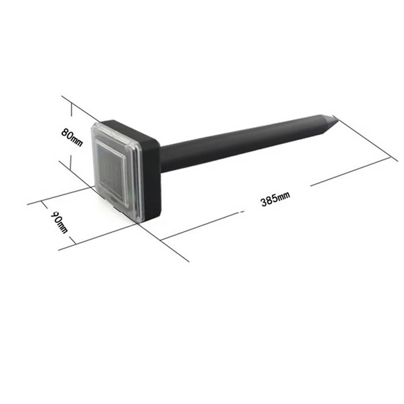 Solar Rodent Repeller Garden Lamp - application example