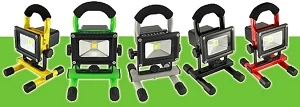 5W Rechargeable LED Flood Light With Replaceable Battery - application example