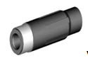Straight bore nozzle profile