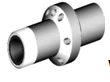 Flanged nozzle profile