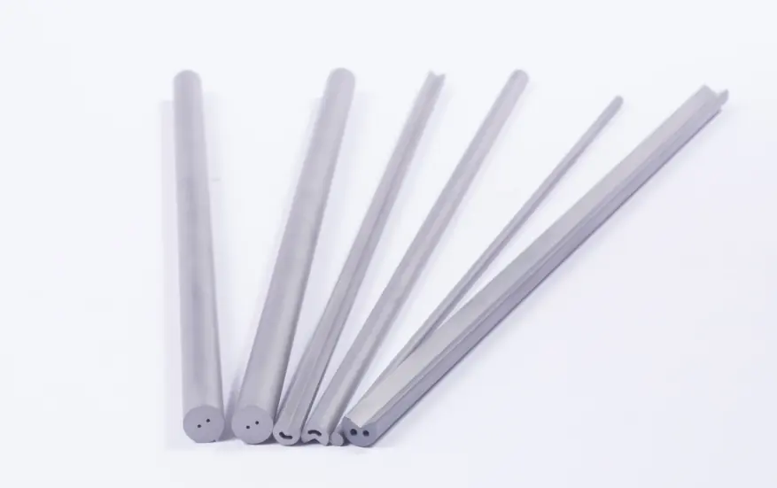 Rod blanks with single hole, twin hole and profiled sections