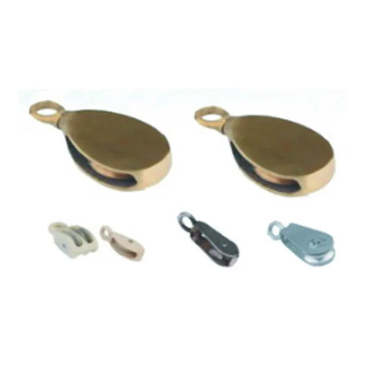 Brass Flag Blocks supplied by GY Marine for marine store group 37 Nautical Equipment