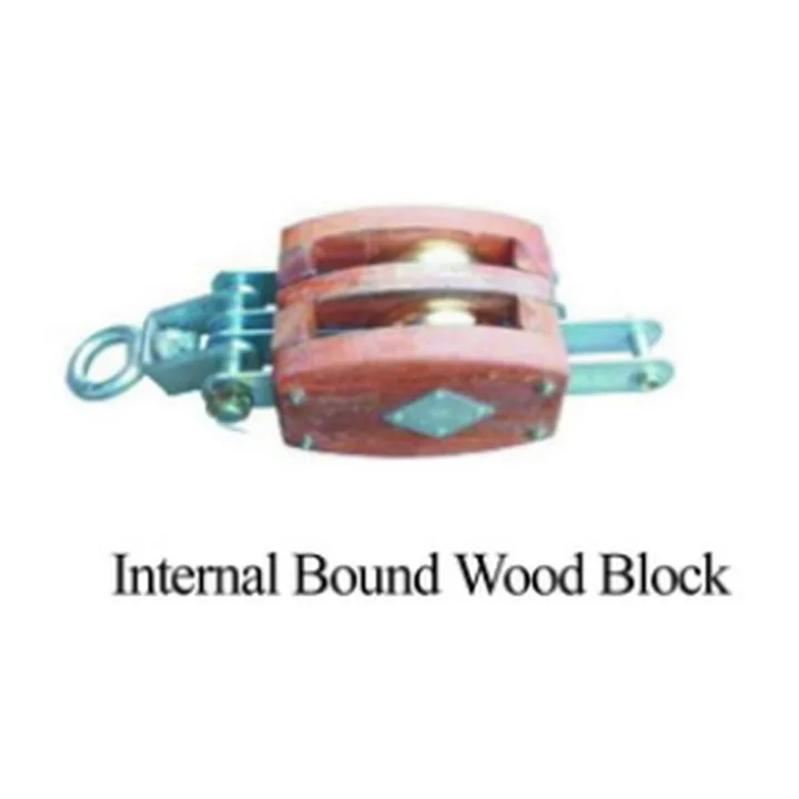 Internal Bound Wood Blocks supplied by GY Marine for marine store group 23 Rigging Equipment & General Deck Items