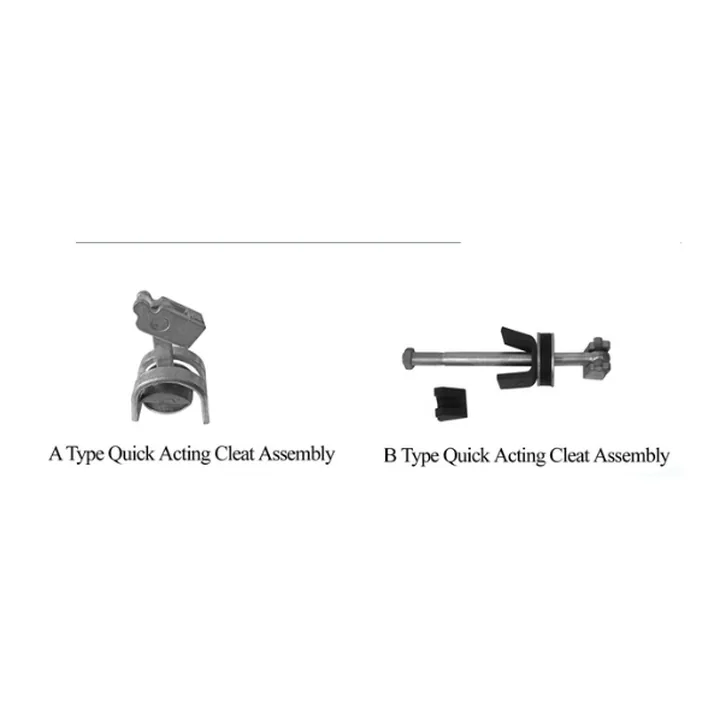 Quick Acting Cleat Assembly supplied by GY Marine for marine store group 23 Rigging Equipment & General Deck Items