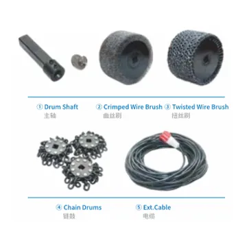 Electric Descaling Chain Machines view 4
