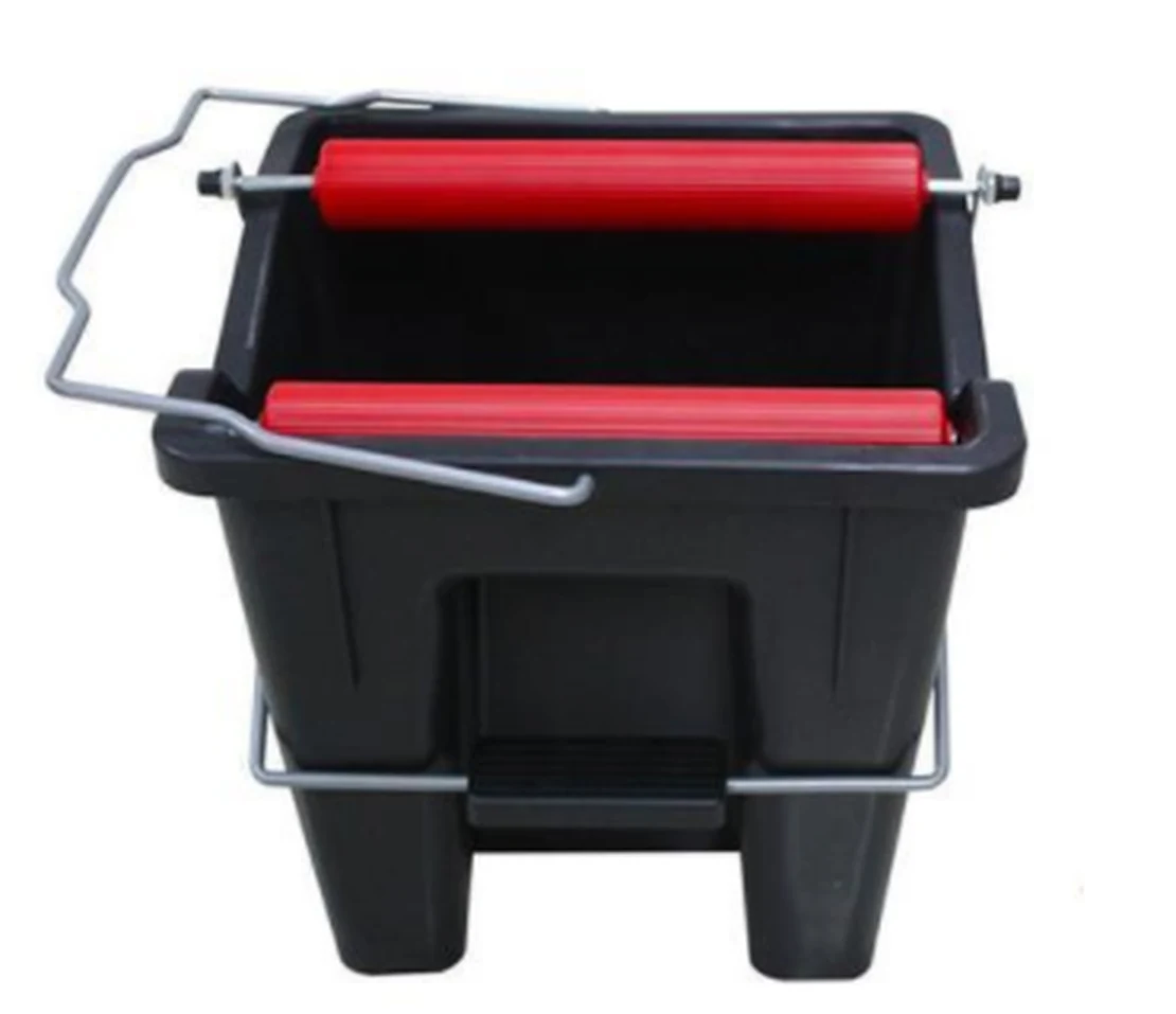 Specification sheet for Mop Bucket showing catalogue codes, sizes and ratings