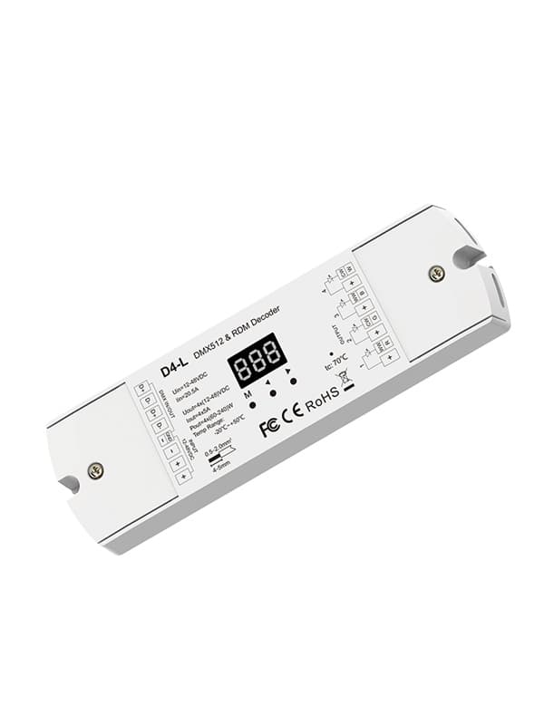 4-channel DMX512 RDM decoder