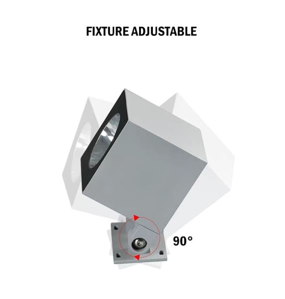 Square CREE COB LED landscape spot light
