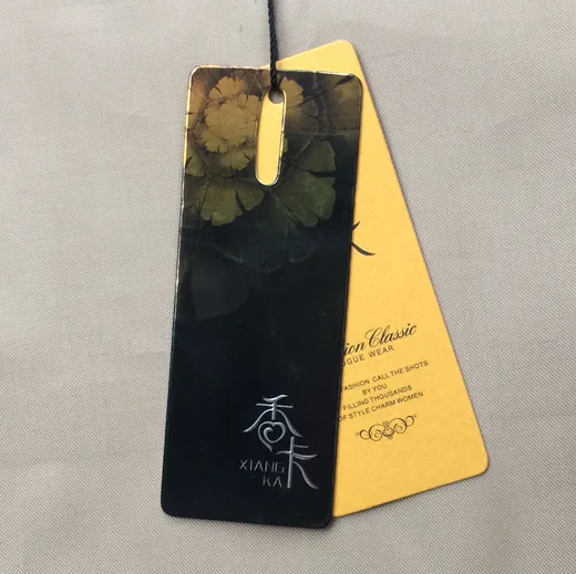 Gloss Lamination Custom Hangtag