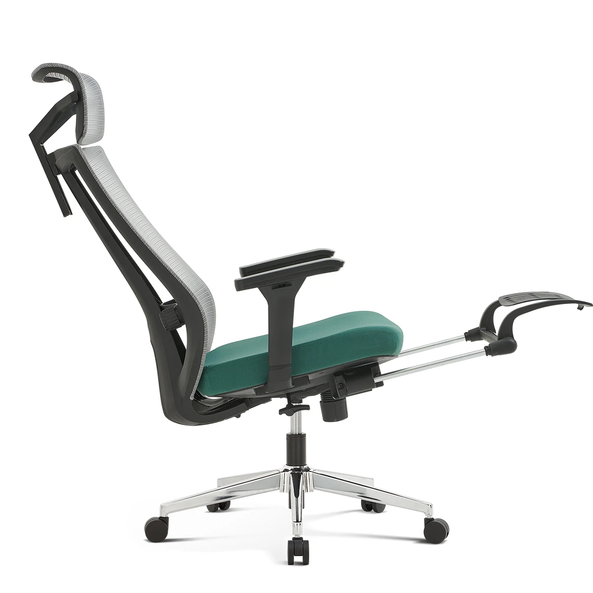 Executive Swivel Chair Mesh Comfortable High Back Luxury Ergonomic Home Office Chair with Footrest main view