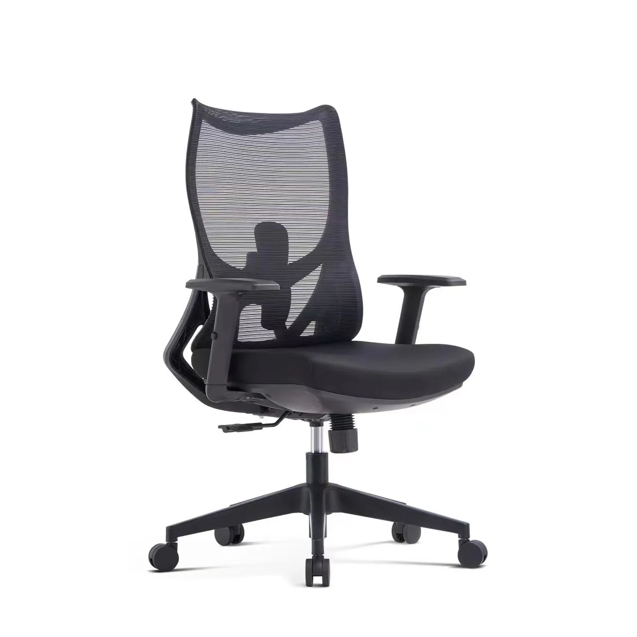 New Style Middle Back Adjustable Comfort Office Chair Mesh Ergonomic Computer Chair main view