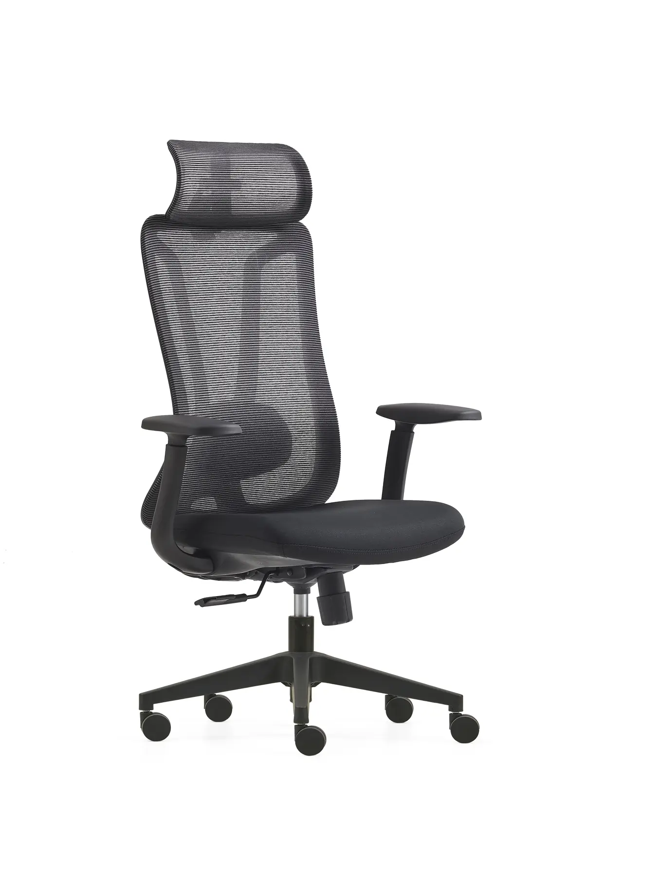 Modern Design Office Chair Ergonomic Executive Manager Chair (41 Series) - Black Mesh main view