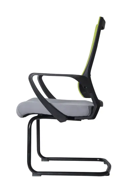 Cheap Customized Furniture Foshan Ergonomic Modern Fabric Waiting Office Visitor Chair view 3