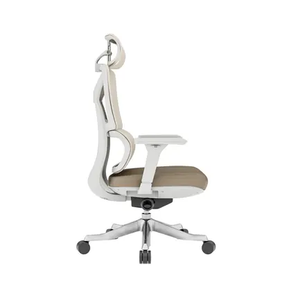 High Quality Office Furniture Mesh Guest Manager Ergohuman Executive Mesh Chair (2320 Series) - Green Seat view 4