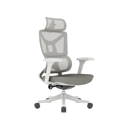 High Quality Office Furniture Mesh Guest Manager Ergohuman Executive Mesh Chair (2320 Series) - Green Seat view 3