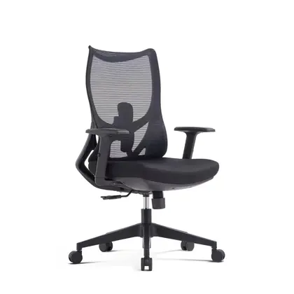New Style Middle Back Adjustable Comfort Office Chair Mesh Ergonomic Computer Chair