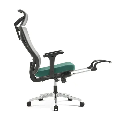 Hot Sales Swivel Office Furniture Plastic Home Desk Ergonomic Executive Chair with Footrest