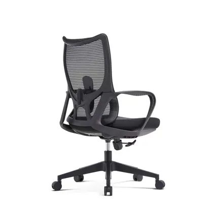 New Style Middle Back Adjustable Comfort Office Chair Mesh Ergonomic Chair Computer view 5