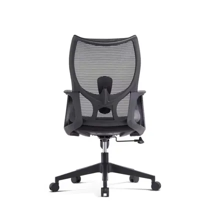 New Style Middle Back Adjustable Comfort Office Chair Mesh Ergonomic Chair Computer view 4